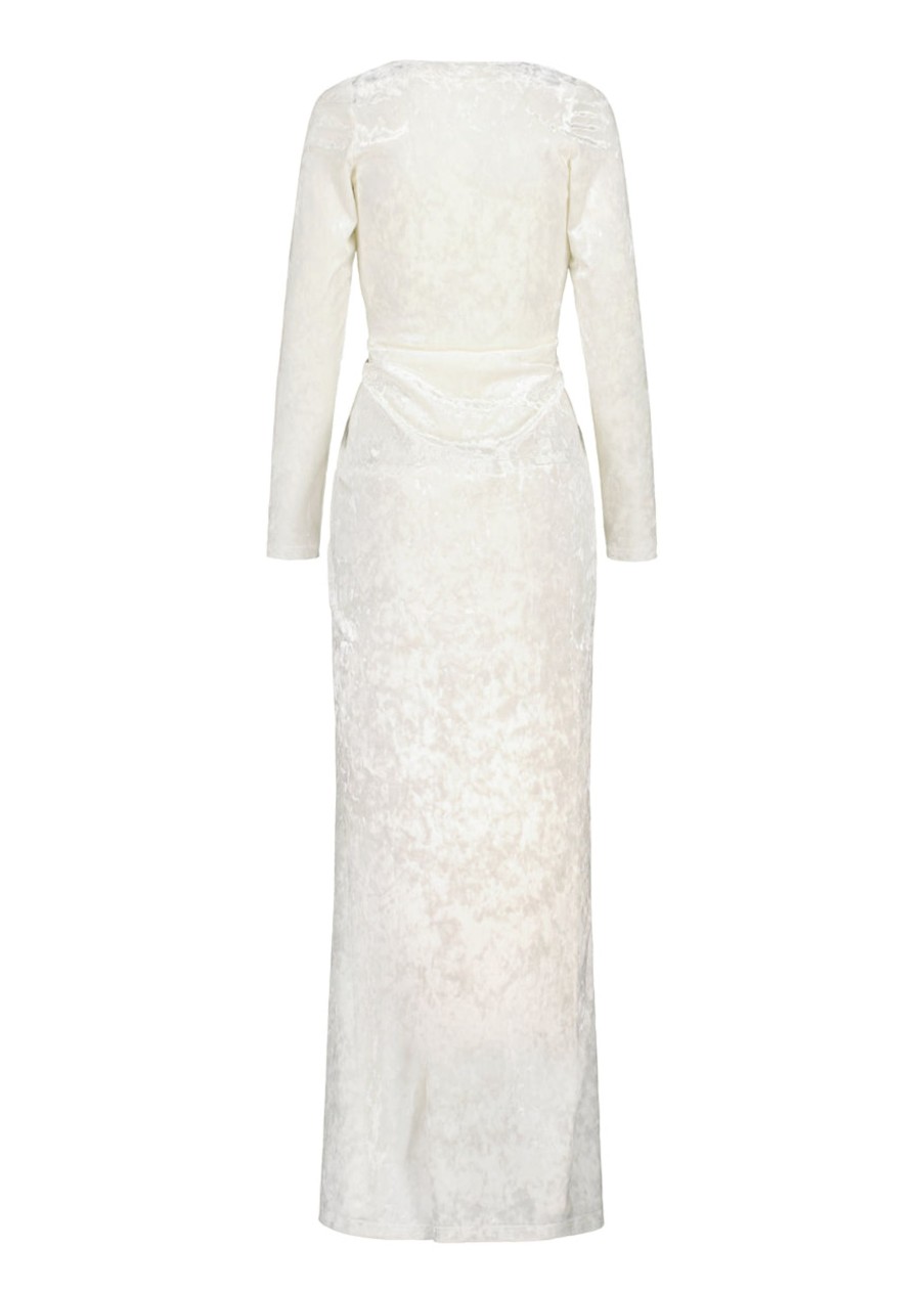 Dresses Katri Niskanen | Florence Velvet Gown, White